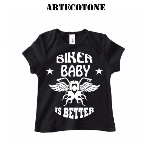 T-shirt baby biker