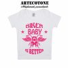 T-shirt baby biker organic cotton