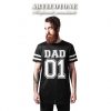 T-SHIRT DAD 01 Stripe Mesh Tee