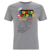 T-shirt papà super mario - cotone biologico